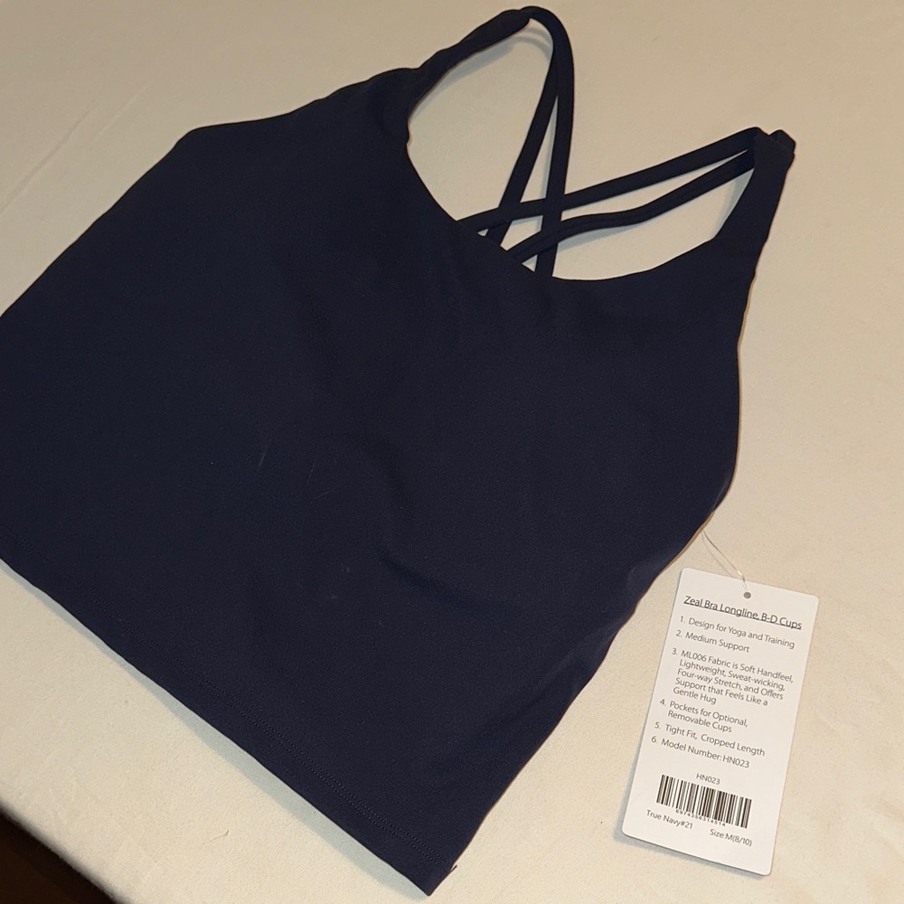 Zeal Bra Longline B-D Cup Tank